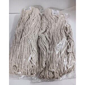 Zephyr BBL #09085 20 oz Cotton 1.25" Band Mophead Set Of 2 NOB